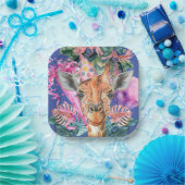 パーティーアニマルズサファリワイルドワンボーイバースデーパーティー ペーパープレート (パーティー)