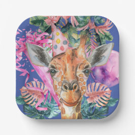 パーティーアニマルズサファリワイルドワンボーイバースデーパーティー ペーパープレート