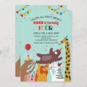 パーティーアニマルズ招待状 招待状 (正面/裏面)