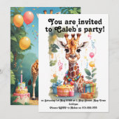 パーティーアニマルズ招待状 招待状 (正面/裏面)