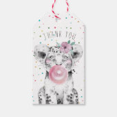 パーティーアニマルズ バースデーパーティーの景品 ありがとうタグ ギフトタグ (正面)