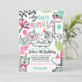 パーティーアニマルズ バースデー 招待状 (スタンド正面)
