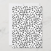 パーティーアニマルズ 子犬の誕生日パーティー招待状 招待状 (裏面)