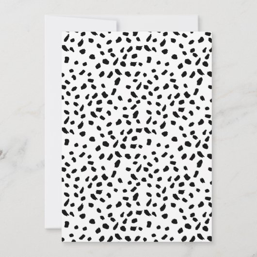 パーティーアニマルズ 子犬の誕生日パーティー招待状 招待状 (裏面)