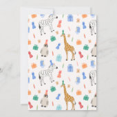 パーティーアニマルズ 招待状 (裏面)