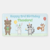 パーティーアニマルズ 誕生日 横断幕 (横)
