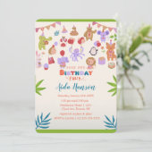 パーティーアニマルズExvasanza誕生日パーティー 招待状 (スタンド正面)