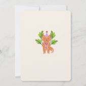 パーティーアニマルズExvasanza誕生日パーティー 招待状 (裏面)