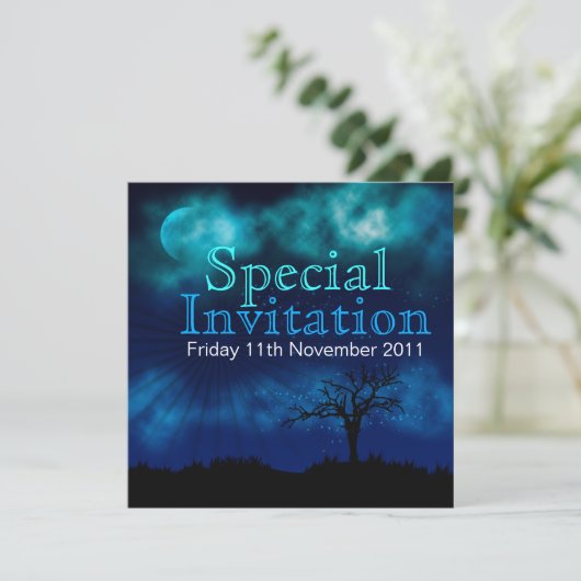 パーティーアンダーザスターズスペシャル招待状 招待状 (スタンド正面)