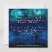 パーティーアンダーザスターズスペシャル招待状 招待状 (裏面)