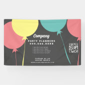 パーティーイベントプランナーバルーン事業 横断幕 (横)