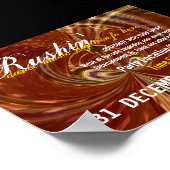 パーティーイベントポスターテンプレート#011 ポスター (角)