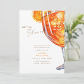 パーティーインハウスアペロルスピリッツブライダルシャワー 招待状 (スタンド正面)