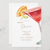 パーティーインハウスカクテルブライダルシャワー 招待状 (正面/裏面)