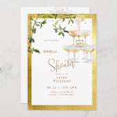 パーティーインハウスシャンパンタワー2ブライダルシャワー 招待状 (正面/裏面)