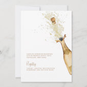 パーティーインハウスシャンパンタワー3ブライダルシャワー 招待状 (裏面)