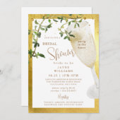 パーティーインハウスシャンパンブライダルシャワーII 招待状 (正面/裏面)