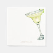 パーティーインハウスマルガリータシャワーカクテル スタンダードカクテルナプキン (正面)