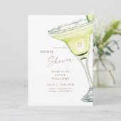 パーティーインハウスマルガリータブライダルシャワー 招待状 (スタンド正面)