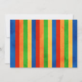 パーティーインパーク誕生日フォト招待状 招待状 (裏面)