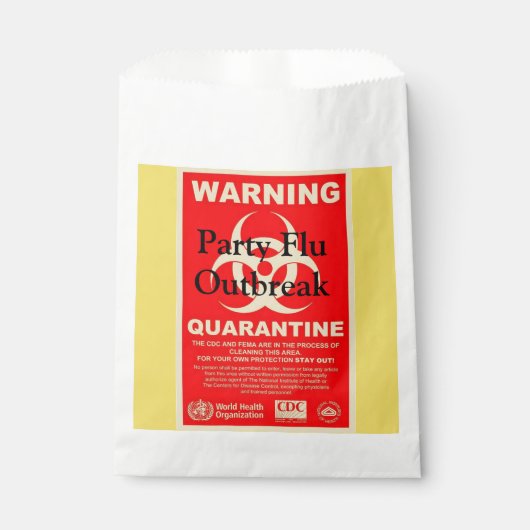 パーティーインフルエンザ フェイバーバッグ (正面)