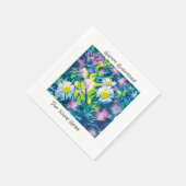 パーティーエッセンシャルパーソナライズ文字 スタンダードカクテルナプキン (角)