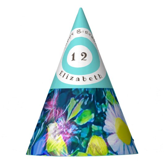 パーティーエッセンシャルパーソナライズ文字 パーティーハット (正面)