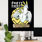 パーティーオウム ポスター (ホームオフィス)