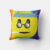 パーティーオンイエロー顔 クッション (裏面)