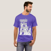 パーティーオンシャツ – 音楽が答え – シャツ (正面フル)