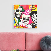 パーティーオン キャンバスプリント (インサイチュ (リビング))