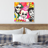 パーティーオン キャンバスプリント (インサイチュ (寝室))