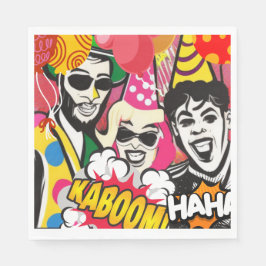 パーティーオン スタンダードランチョンナプキン