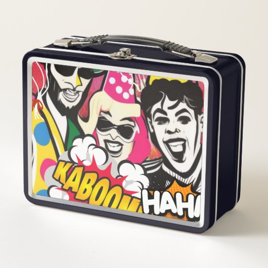 パーティーオン メタルランチボックス (正面)