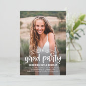 パーティーオーバーレイ卒業発表招待状 招待状 (スタンド正面)