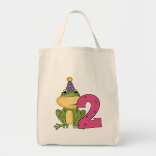 パーティーカエルの誕生日Tシャツとギフト トートバッグ