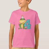 パーティーカエル4th誕生日Tシャツとギフト Tシャツ (正面)