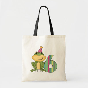パーティーカエル6誕生日Tシャツとギフト トートバッグ