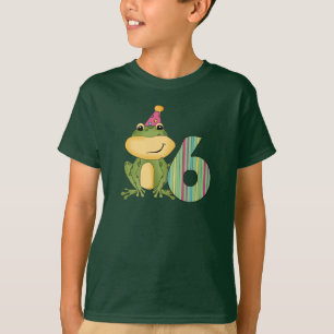 パーティーカエル6誕生日Tシャツとギフト Tシャツ