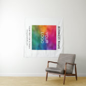 パーティーカスタムイベントセミナー事業ロゴテンプレート タペストリー (インサイチュ(横))