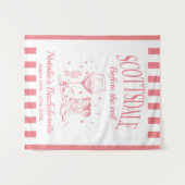 パーティーカスタムスクッツデールバシェ タペストリー (正面(横))