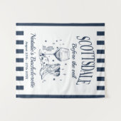 パーティーカスタムスクッツデールバシェ タペストリー (正面(横))