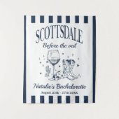 パーティーカスタムスクッツデールバシェ タペストリー (正面)