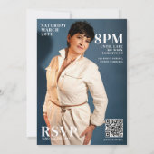 パーティーカスタム誌の表紙の写真 招待状 (裏面)