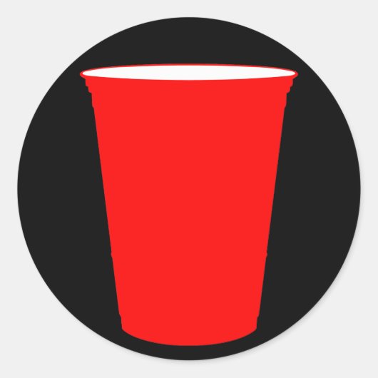 パーティーカップ ラウンドシール (正面)