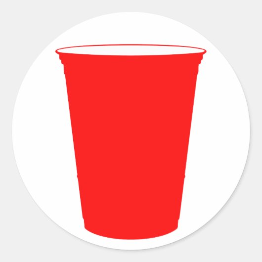 パーティーカップ ラウンドシール (正面)