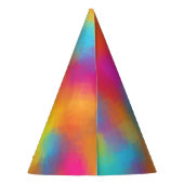 パーティーカラフルデザイントレンディーカスタムテンプレート パーティーハット (裏面)