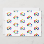 パーティーカラフルバルーンサッカーボールスポーツ誕生日 (裏面)