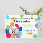 パーティーカラフル球野球スポーツ誕生日 (スタンド正面)