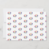 パーティーカラフル球野球スポーツ誕生日 (裏面)